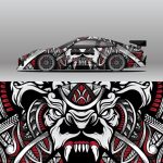 Contoh desain stiker racing