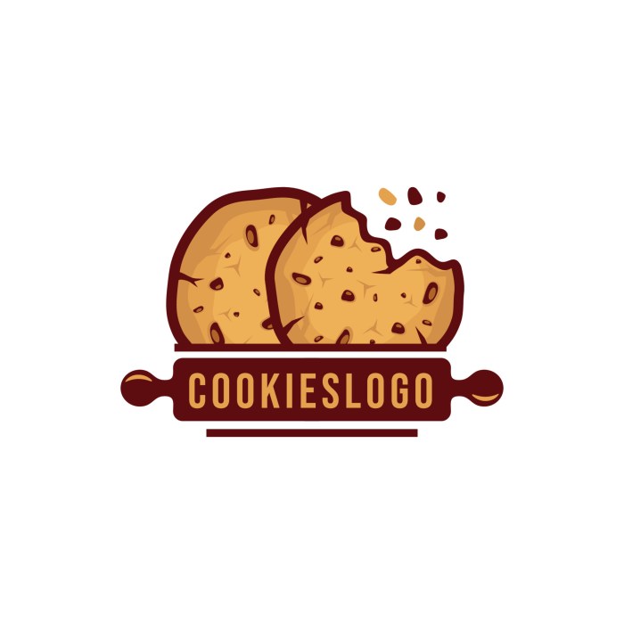 Contoh desain logo cookies